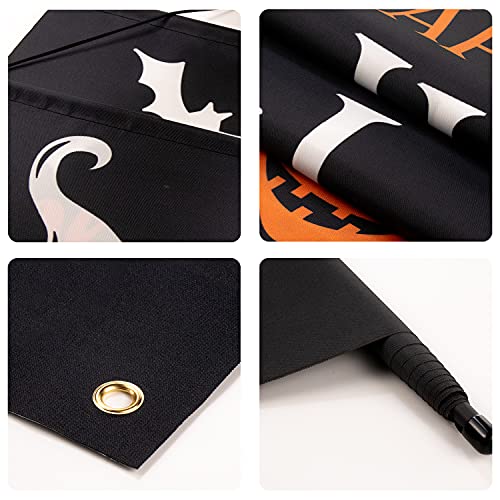 Happy Halloween Trick or Treat Door Welcome Sign Banner - 2 pieces