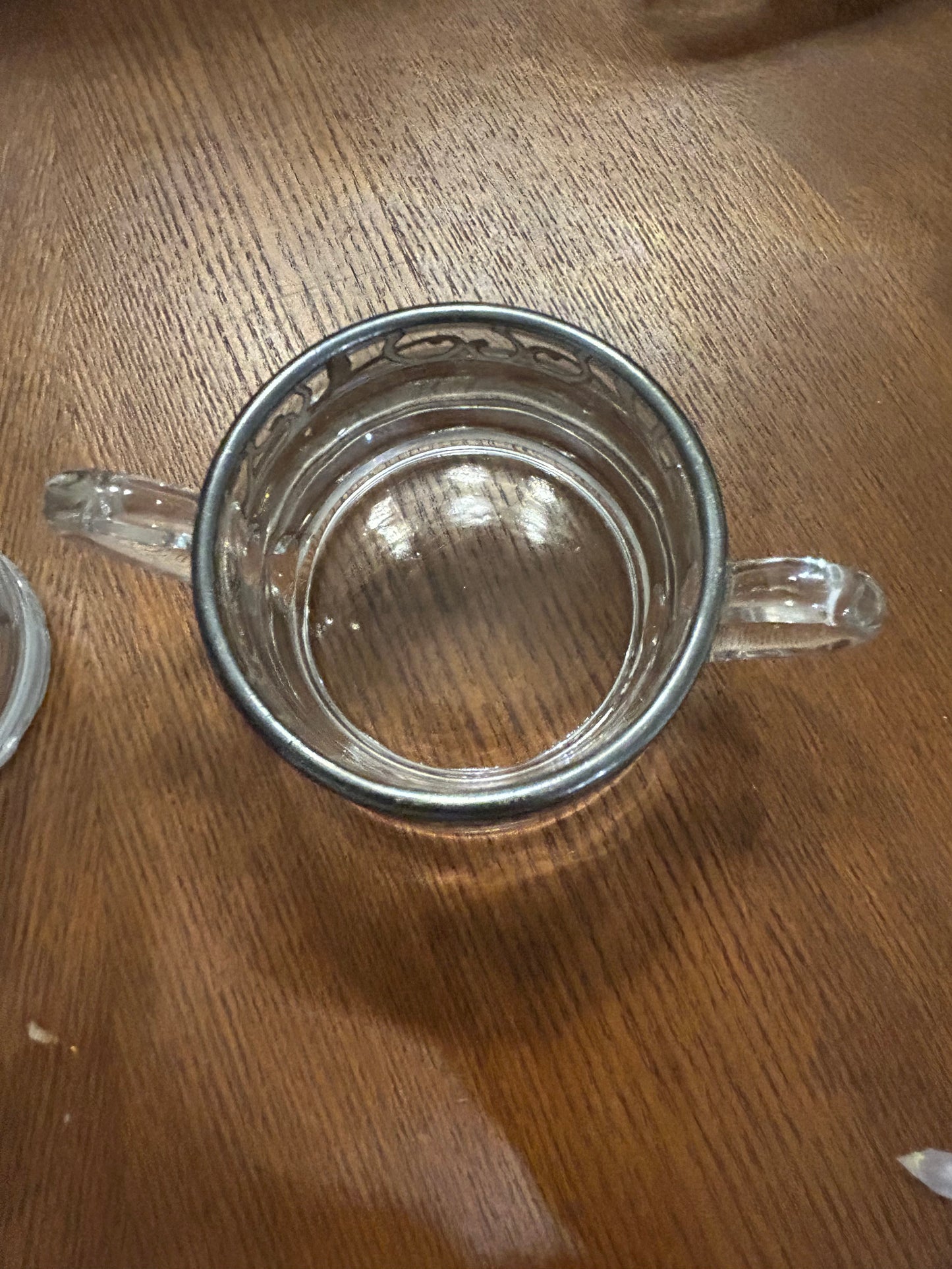 A.H. Heisey Creamer and Sugar Bowl Set or Trio