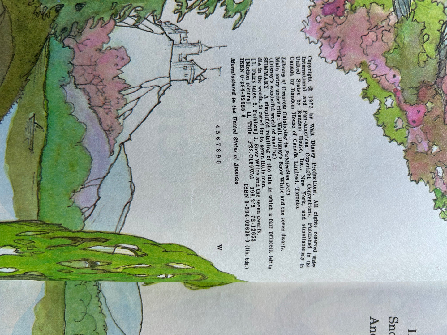 Snow White and the Seven Dwarfs - Disney - 1973