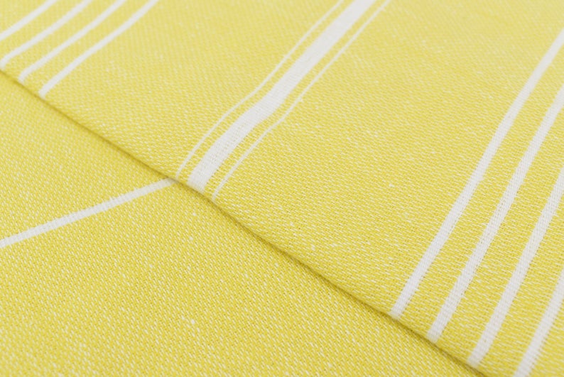 MONACO BRIGHT YELLOW TURKISH TOWEL