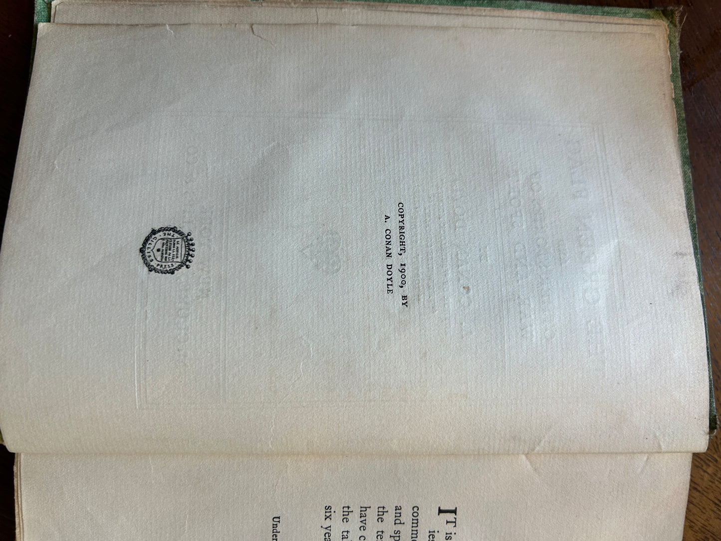 The Green Flag book - A. Conan Doyle