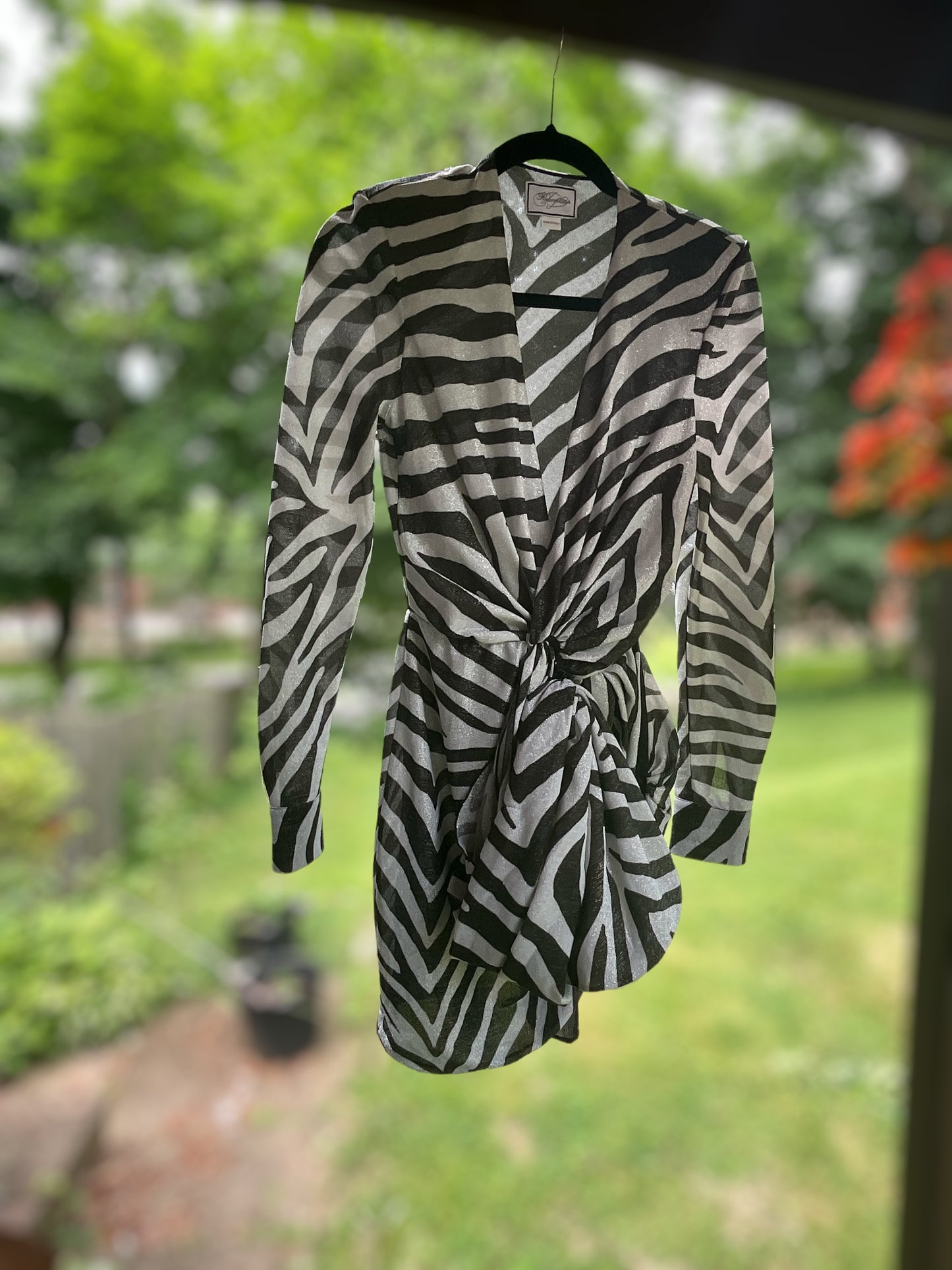 Redemption
Zebra Print Mini Dress - Size 6/38