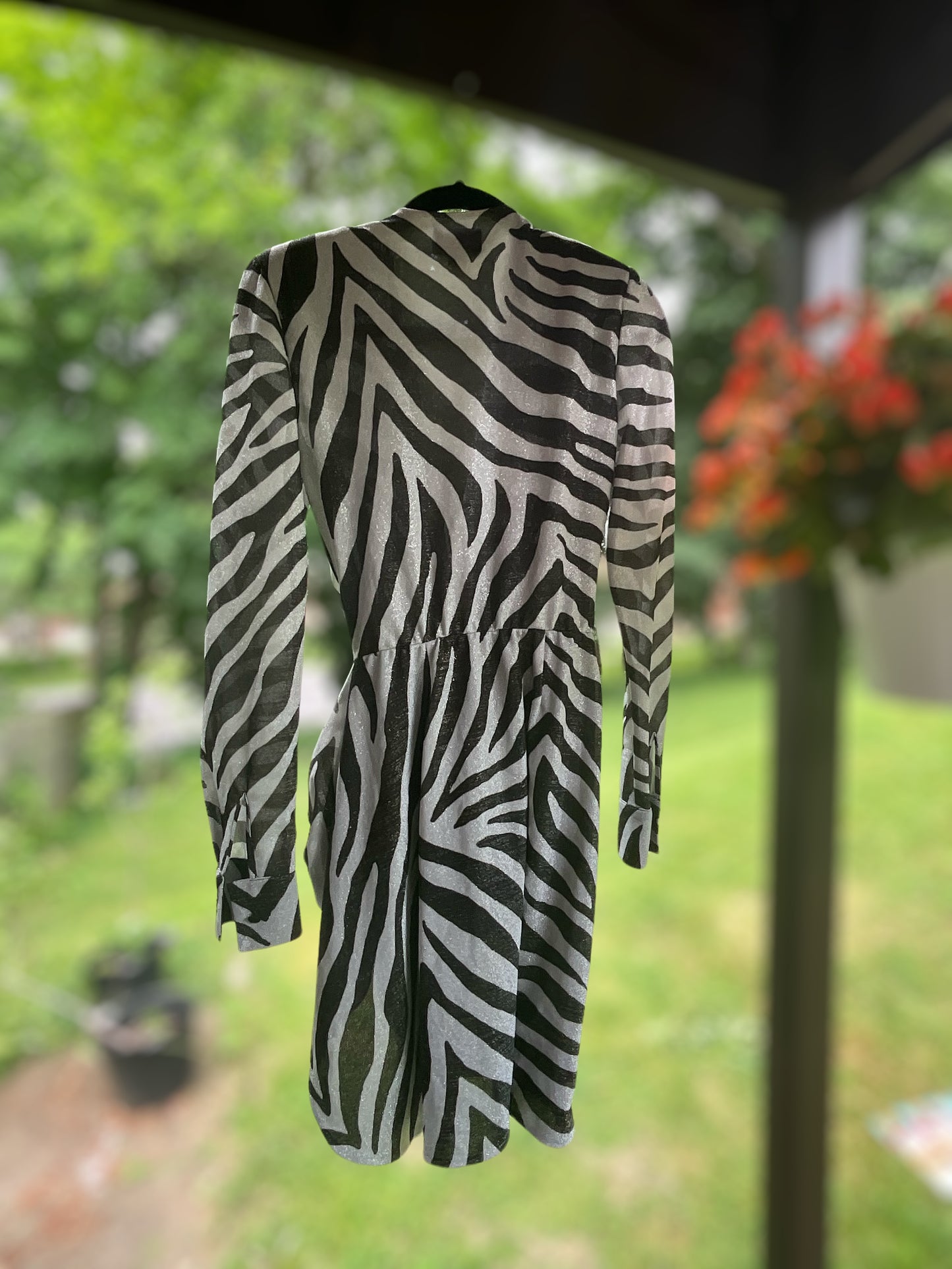 Redemption
Zebra Print Mini Dress - Size 6/38