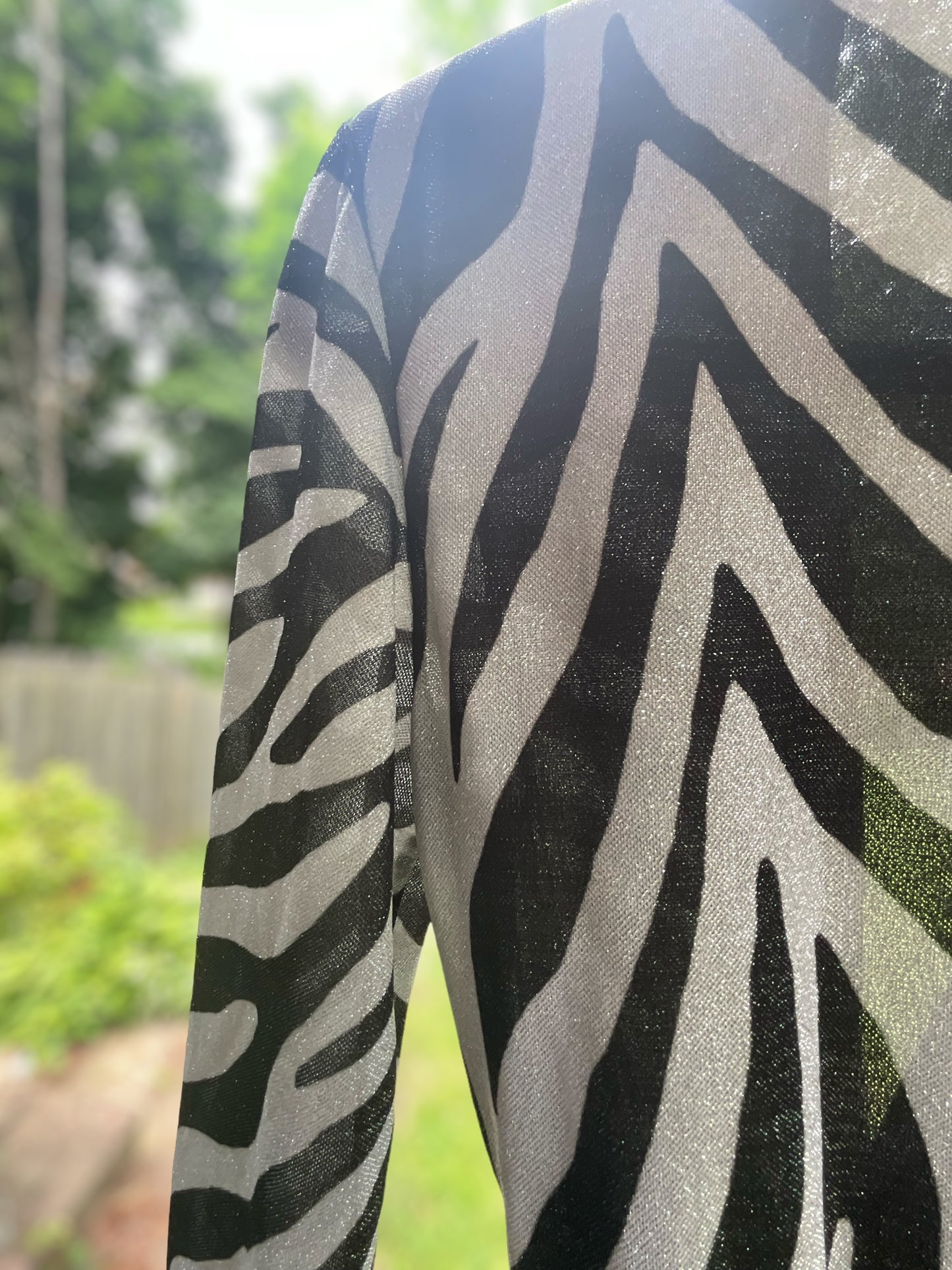 Redemption
Zebra Print Mini Dress - Size 6/38