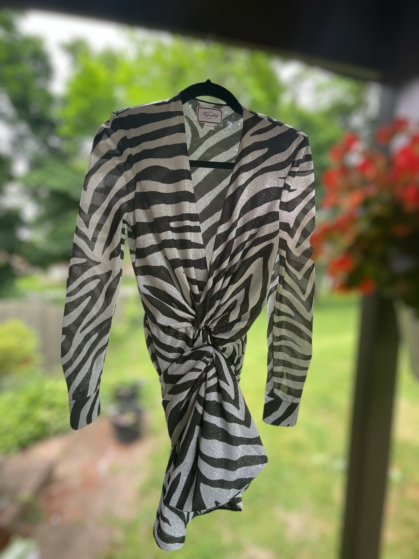 Redemption
Zebra Print Mini Dress - Size 6/38