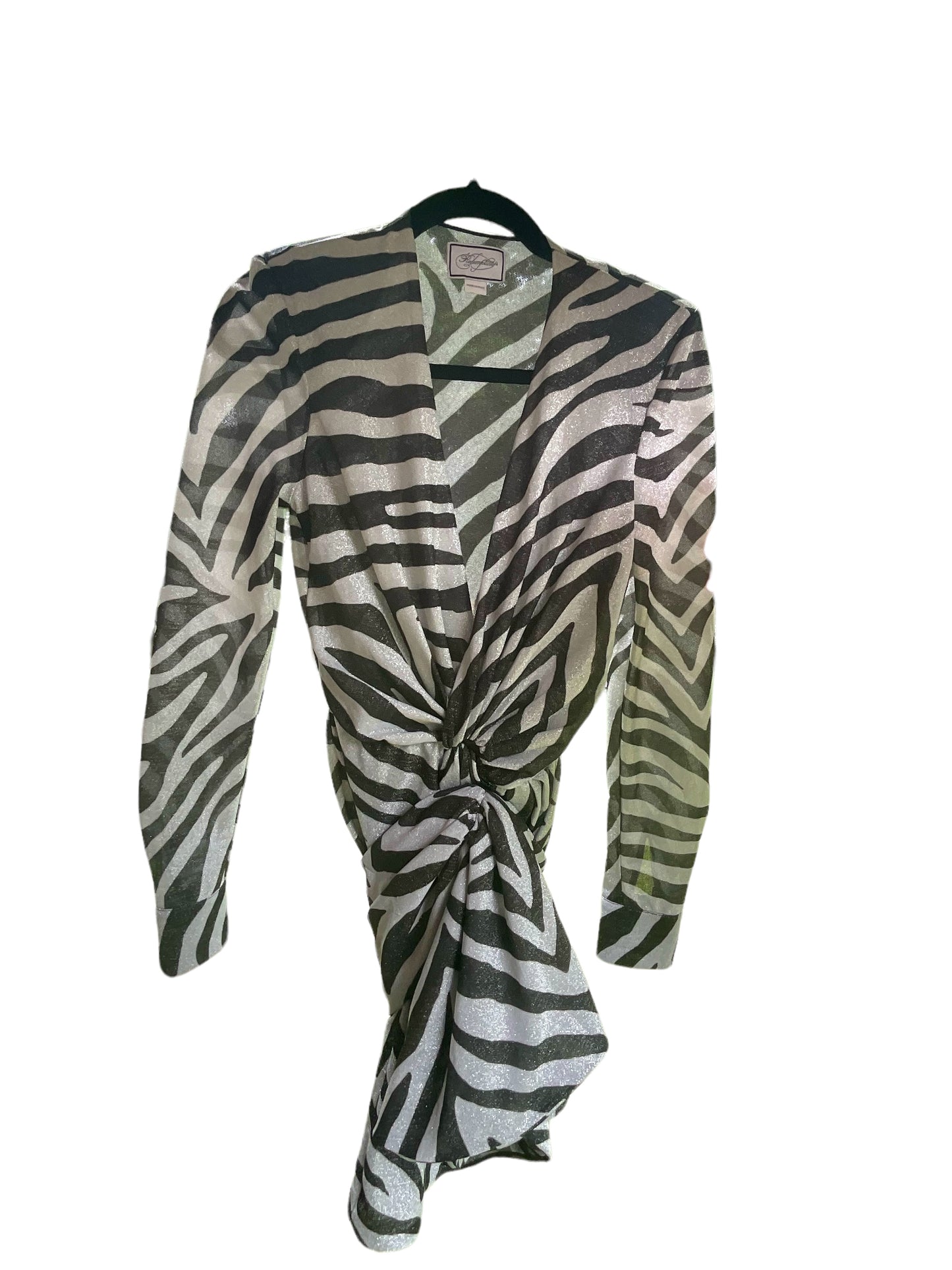 Redemption
Zebra Print Mini Dress - Size 6/38