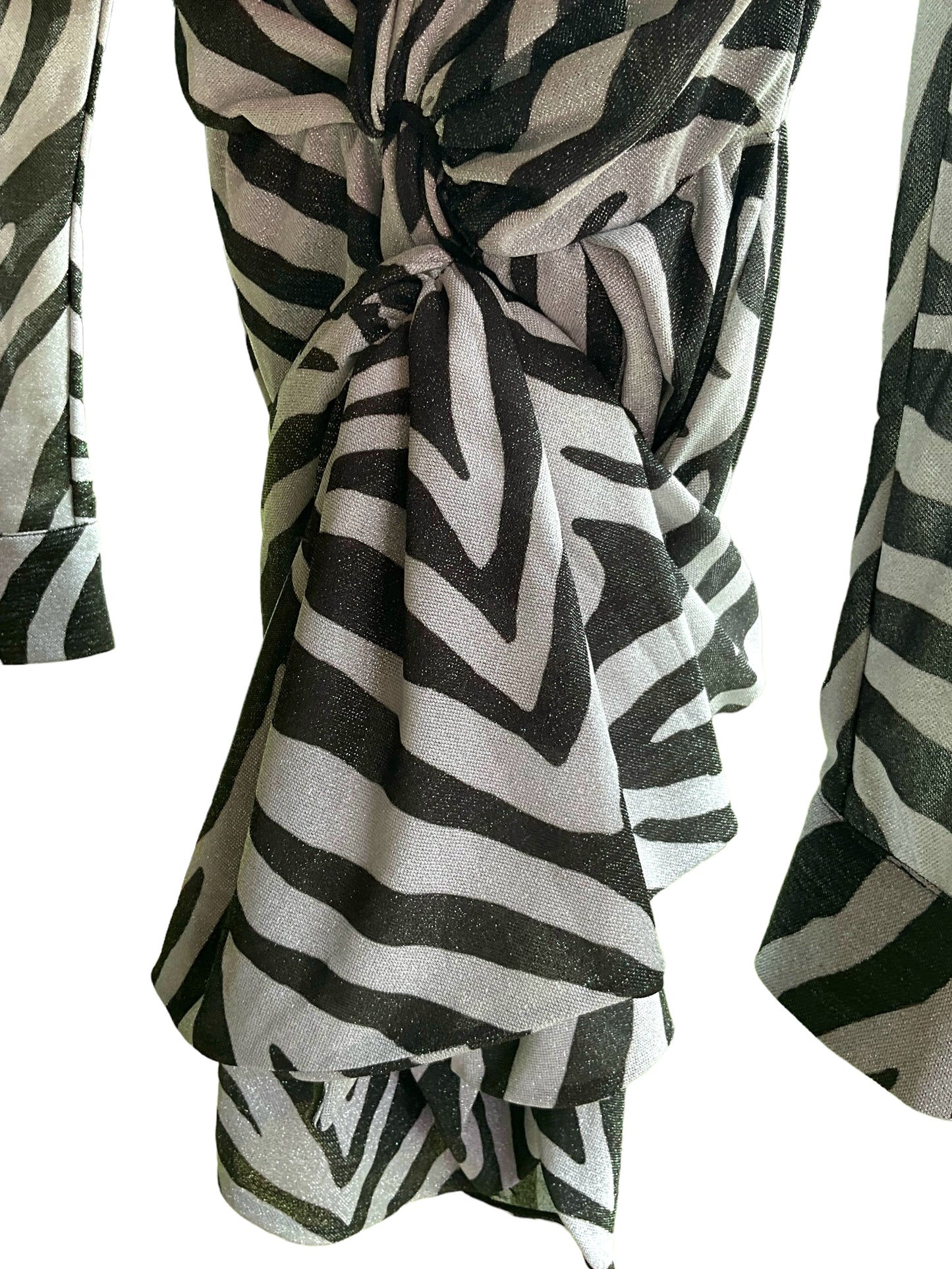 Redemption
Zebra Print Mini Dress - Size 6/38