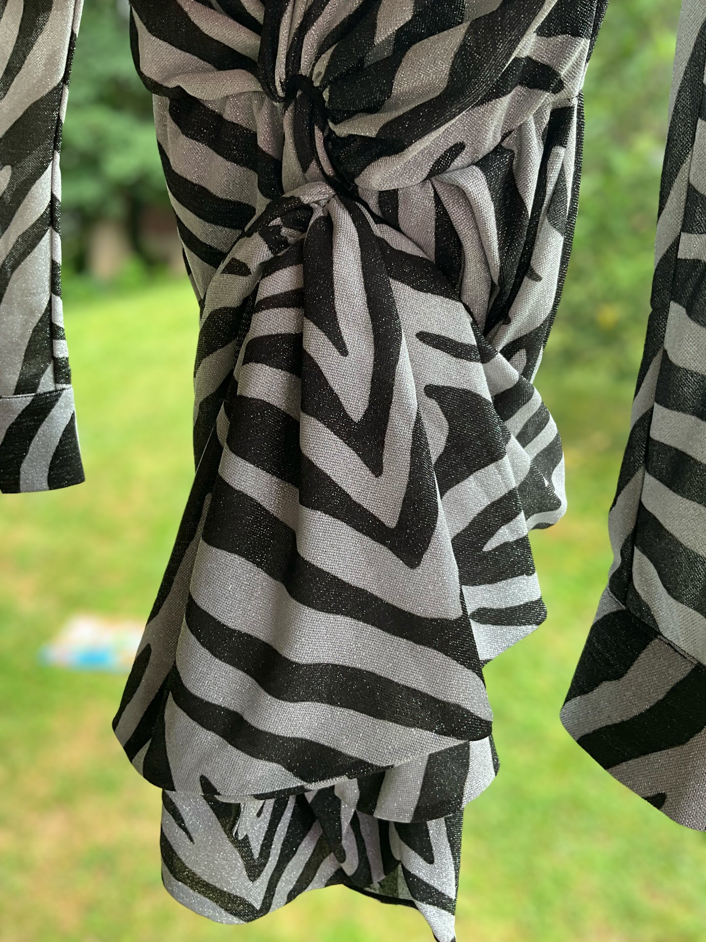 Redemption
Zebra Print Mini Dress - Size 6/38