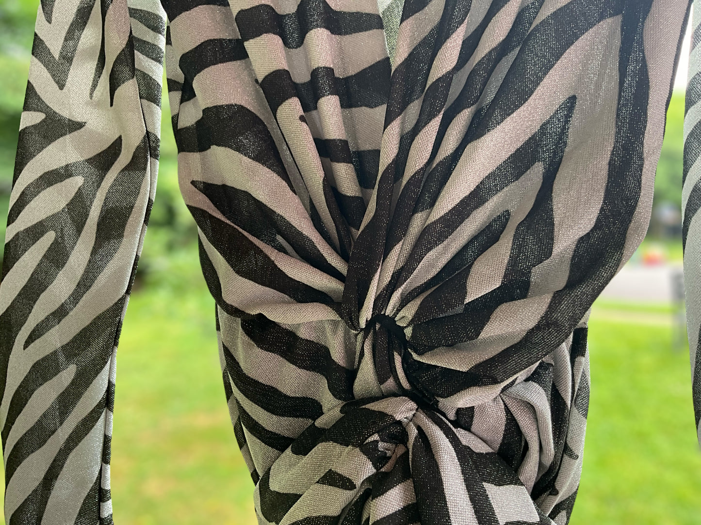 Redemption
Zebra Print Mini Dress - Size 6/38