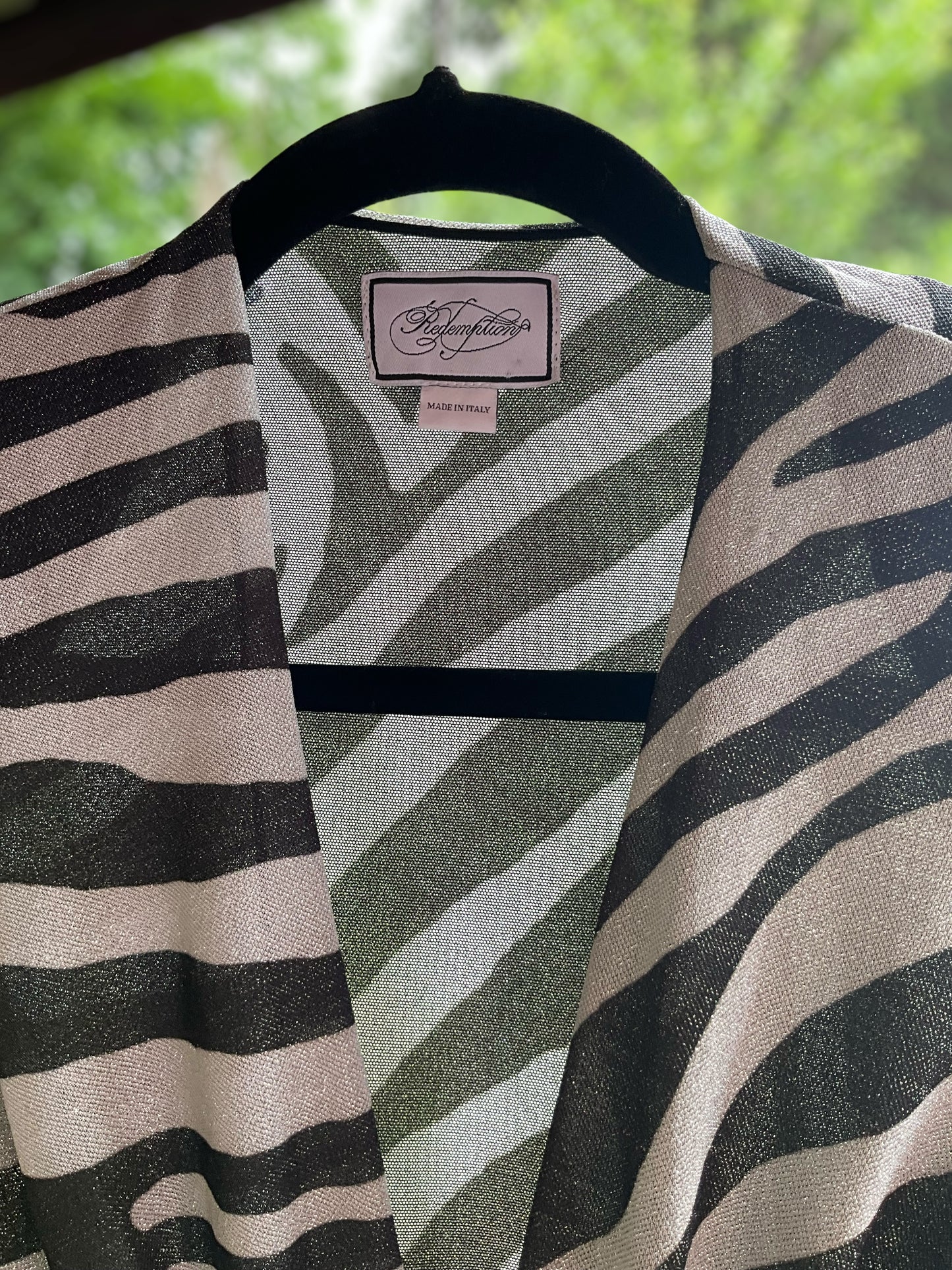 Redemption
Zebra Print Mini Dress - Size 6/38