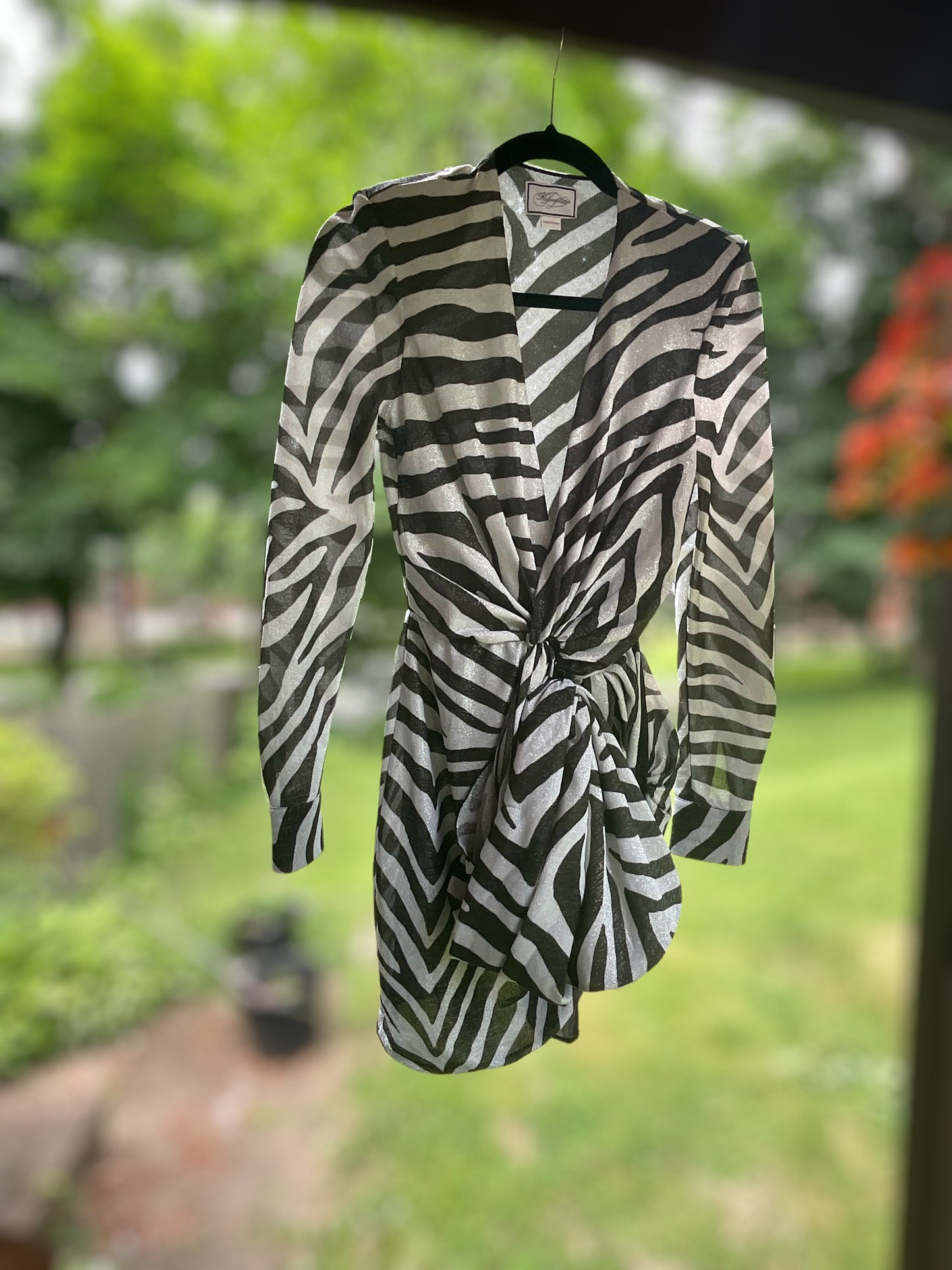 Redemption
Zebra Print Mini Dress - Size 6/38