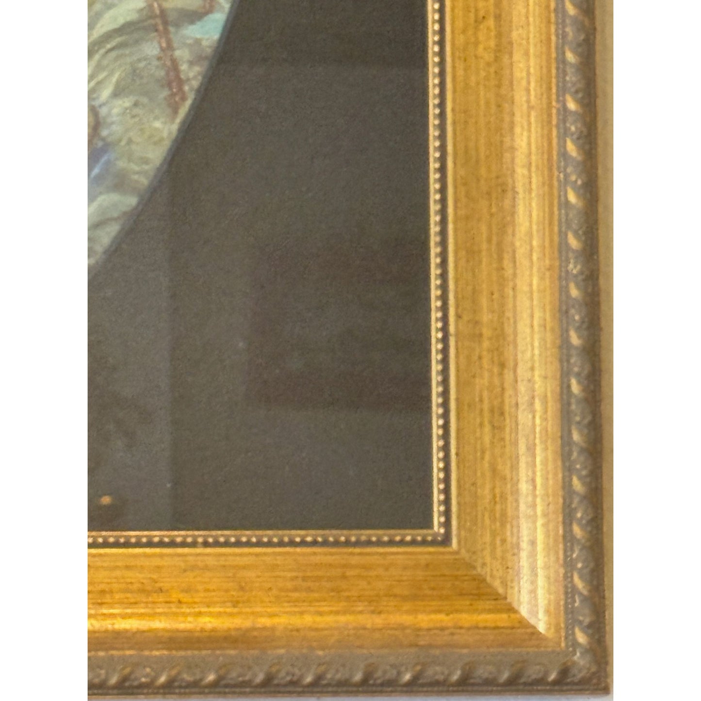 Young Man Among Roses, Framed Print, original artist Nicholas Hilliard, late 1500's