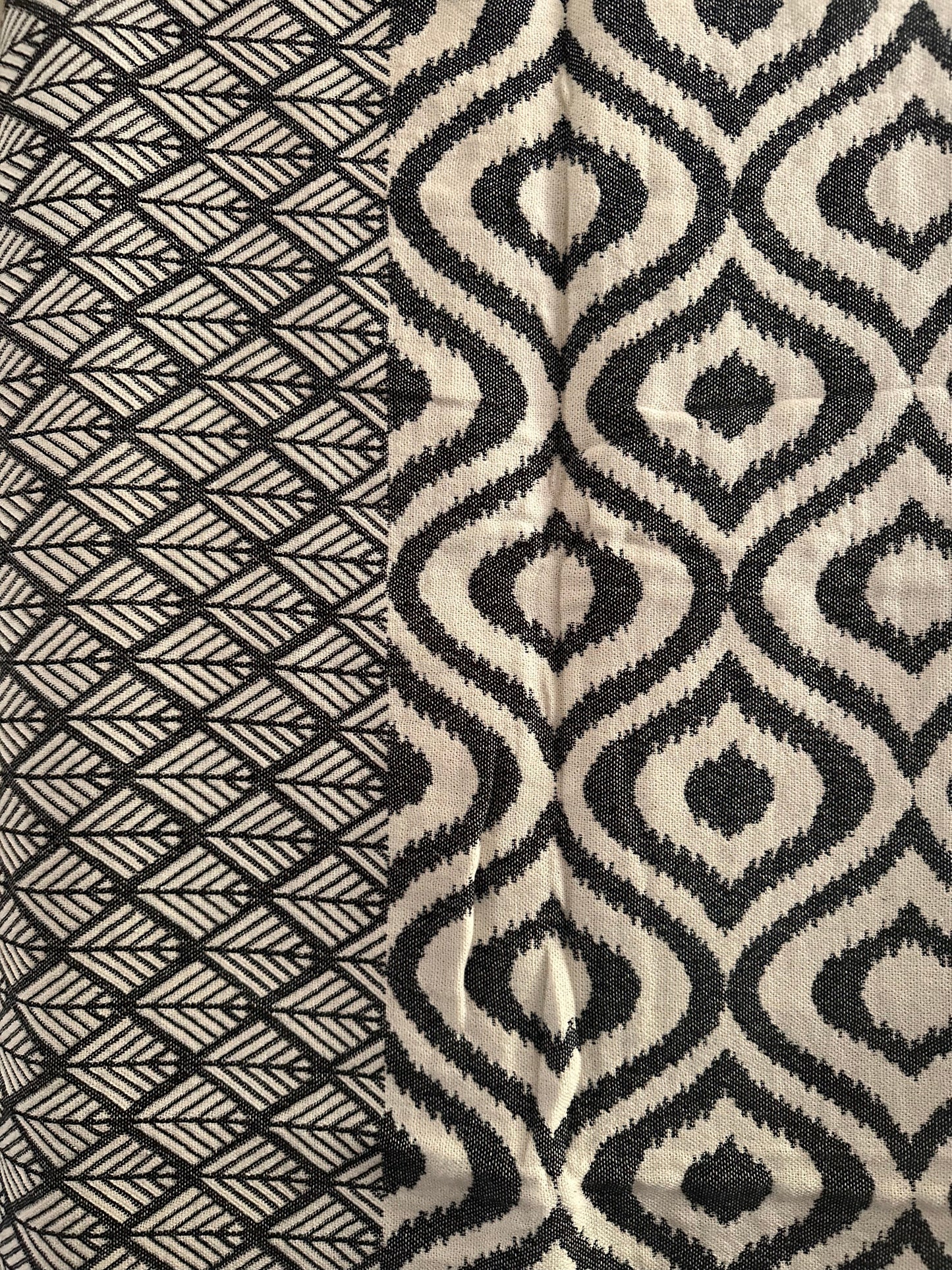 IKAT YELLOW TURKISH THROW