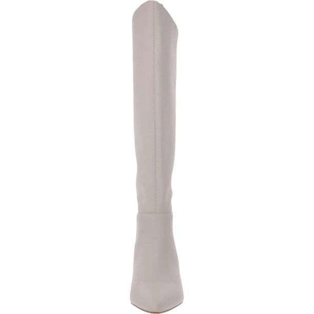 Bcbgeneration Womens Ivory Pointed Toe Stiletto Dress Boots - SIZE 6