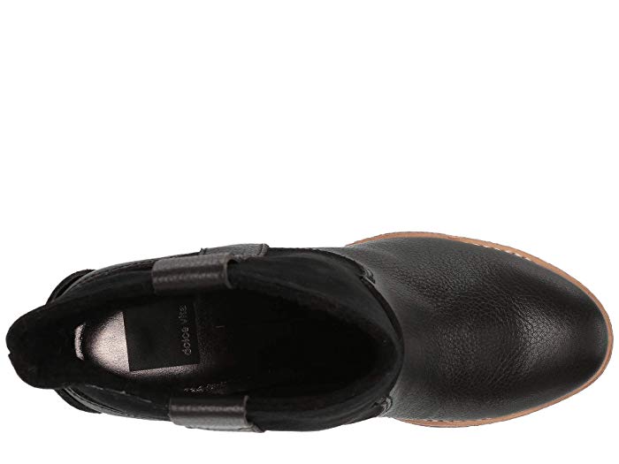 Dolce Vita Women's Pavlo's Leather Suede Booties Black SIZE 9.5