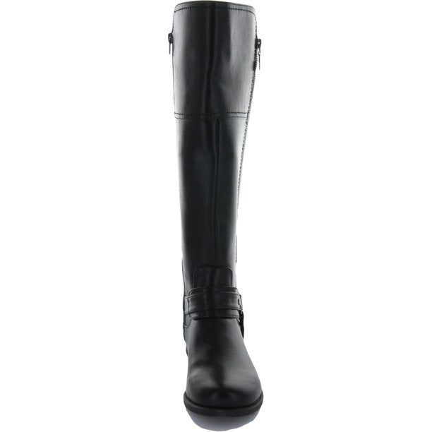 GBG Los Angeles Womens Harlea Ankle Strap Heel Boots