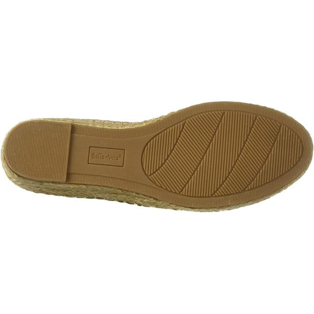 Bella Vita Cora Peep-Toe Espadrille Sandals - Champagne - SZ 6