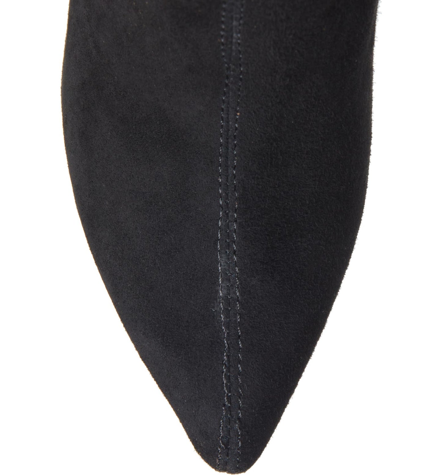 Steve Madden Womens Nieve Block-Heel Boots Black Suede 7.5M