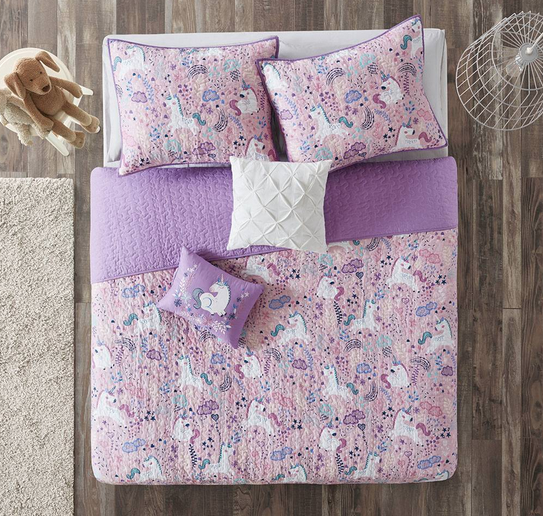 Urban Habitat Kids Lola Twin Cotton Reversible Coverlet Set