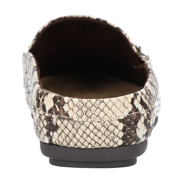 Bella Vita Bella Vita Lucinda Mule Loafer Taupe Snake 7M