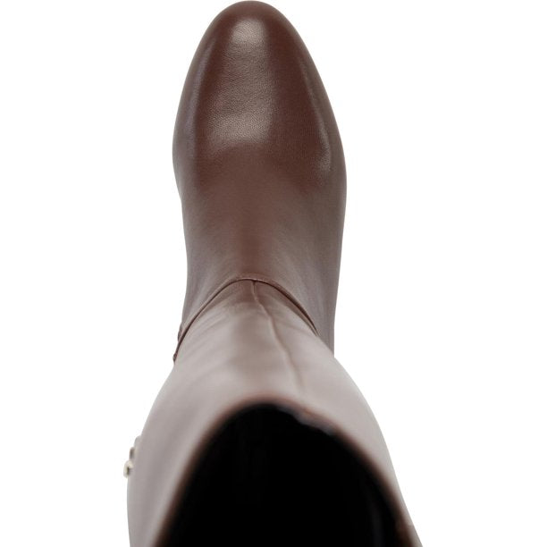 DKNY Cora Knee Boots - Bark - Size 5M