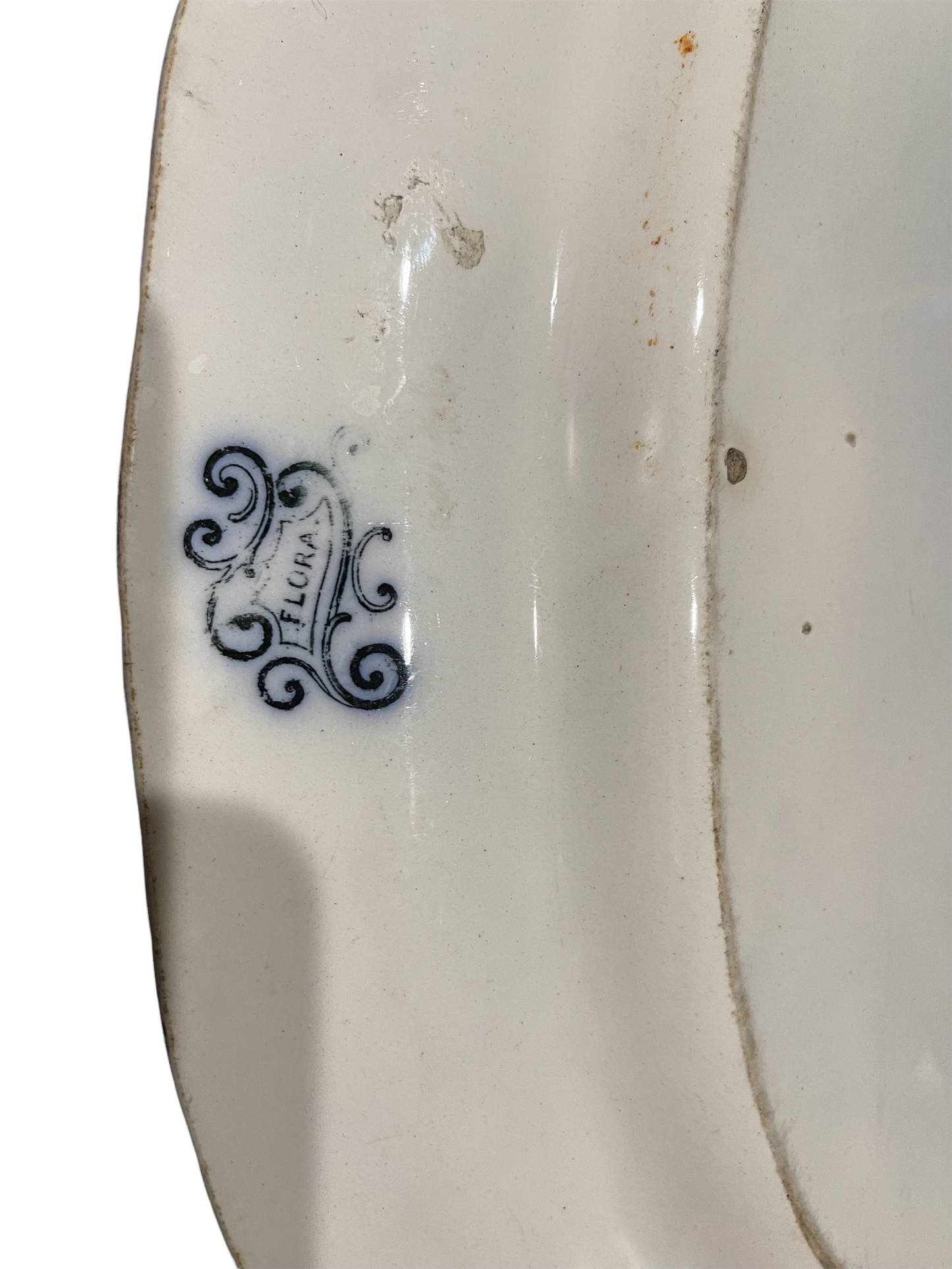 Antique Hulme & Booth “Flora” Serving Platter 1850