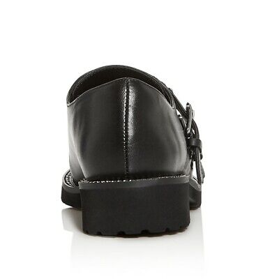 Kurt Geiger Women's Seth Embellished Double Monk - Strap Loafers size 6