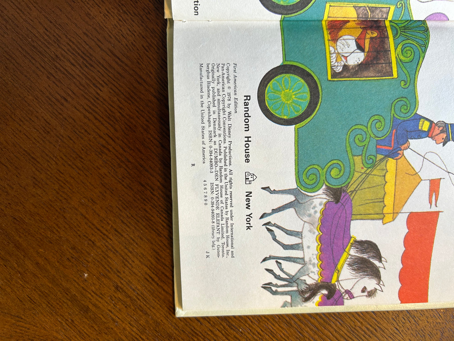 Dumbo the Flying Elephant - Disney - 1978