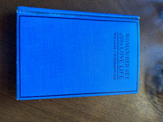 Woman:  Her sex and love life - 1931