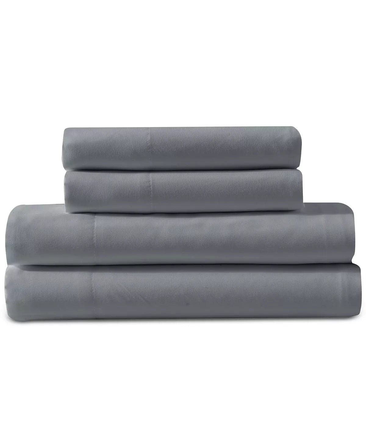 Amalie Reversible 12-Pc. Comforter Set - Charcoal/White