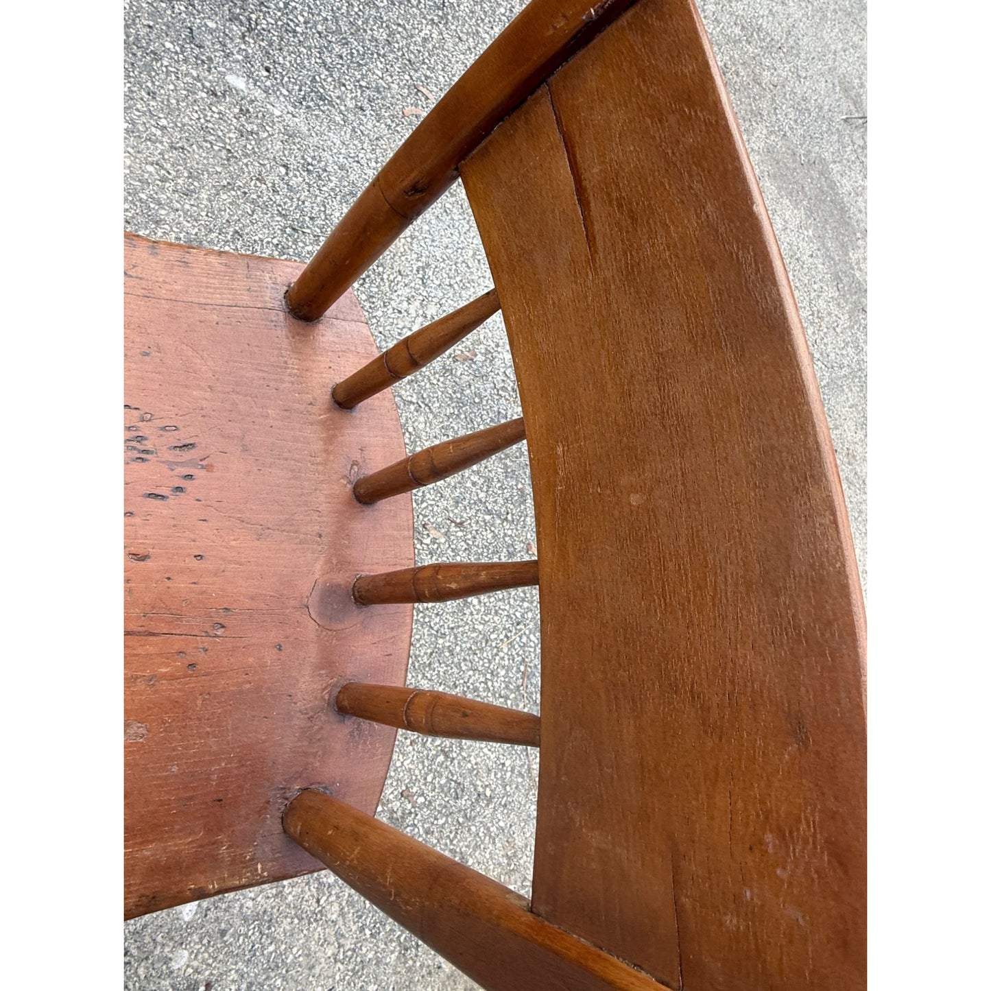 Late 1800's American Spindle Back Dining Chair - Set of 4