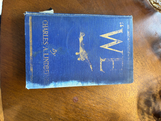 “We” by Charles Lindbergh - 1927, 25th impression
