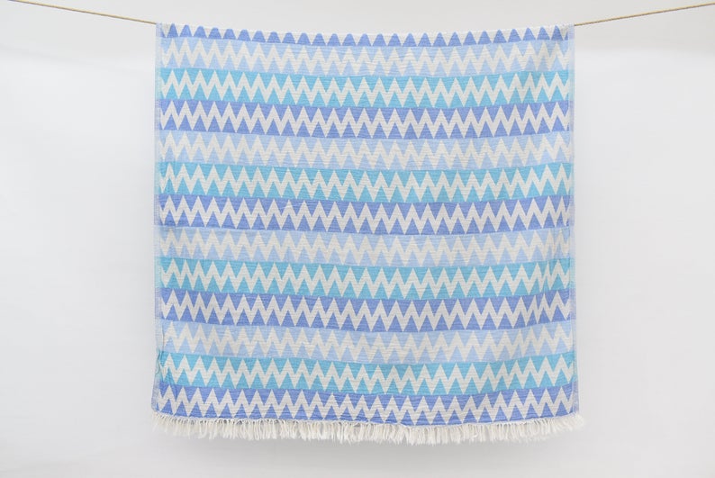 ZIG ZAG TURKISH TOWEL