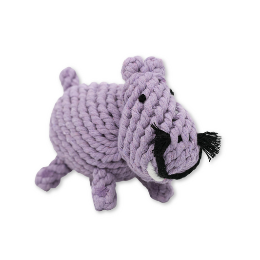 Pippa the Hippo Rope Toy