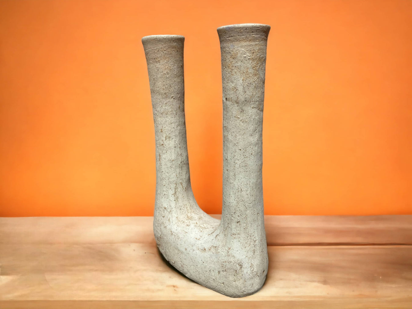 Curated Artisanal Moroccan Tamegroute Abstract Sculptures/Candlestick Holders Set
