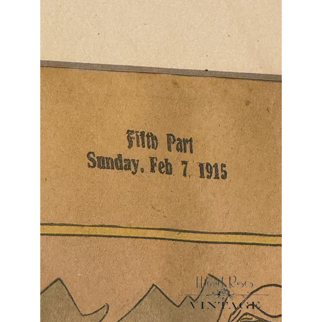 Framed 1915 Philadelphia Press Womens Section Two Coats & A Hat Print