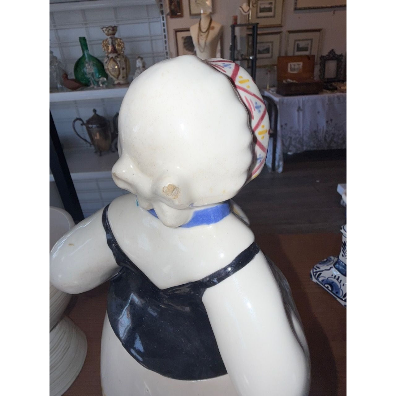 1940s Brayton Laguna Dutch Girl Ceramic Cookie Jar