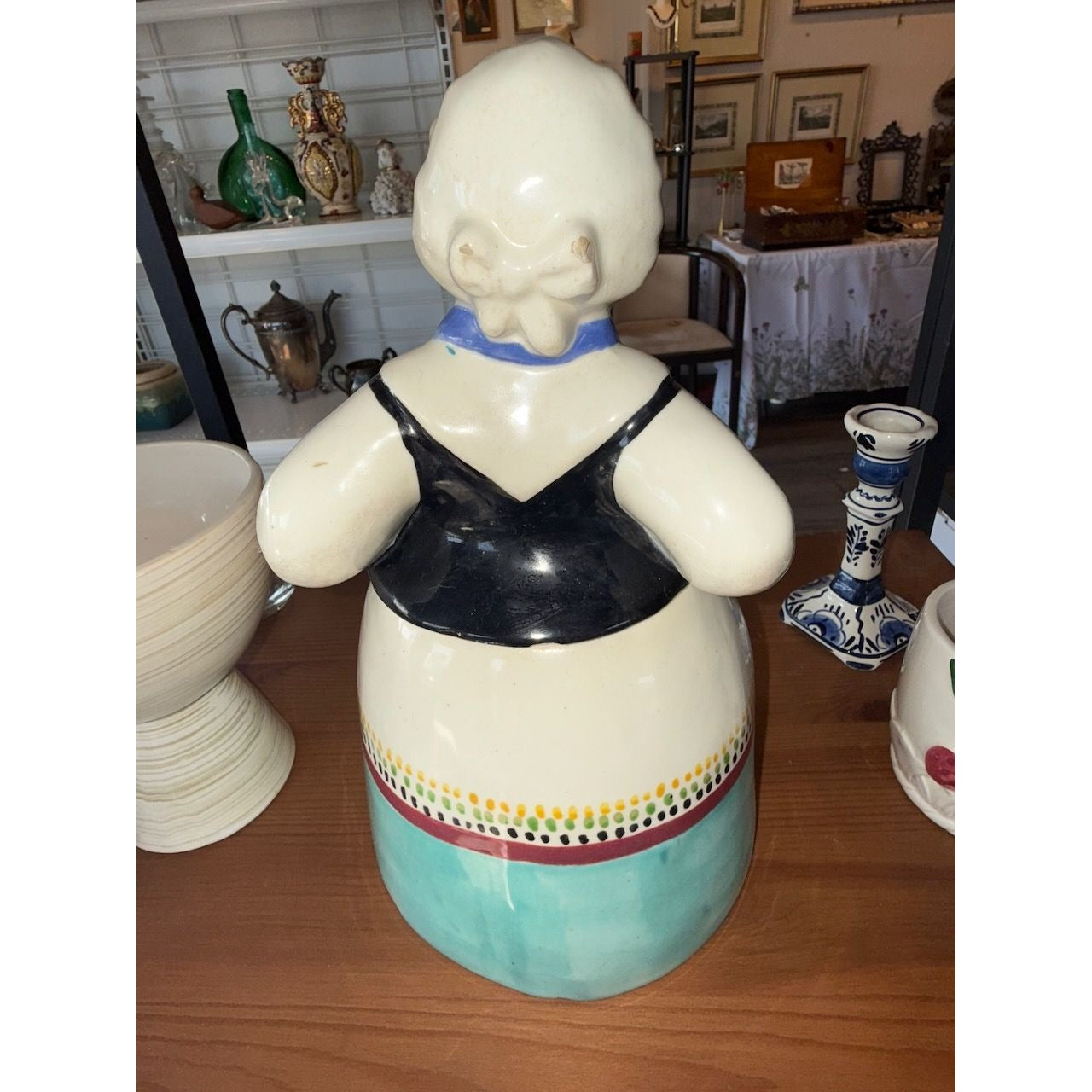 1940s Brayton Laguna Dutch Girl Ceramic Cookie Jar