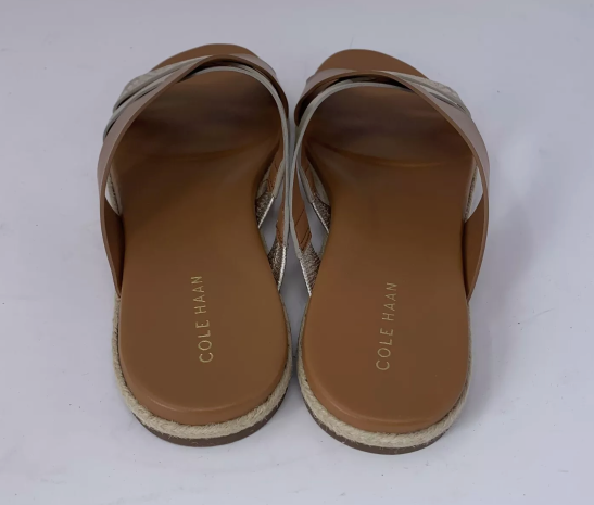 Cole Haan Pecan Florens Slide Sandal Size 8.5 B
