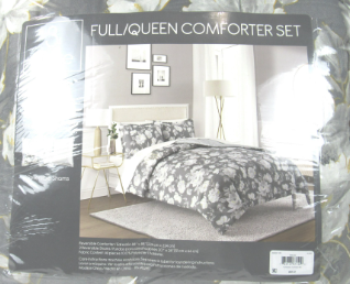 Sunham Alisa 3-Pc. Reversible Floral Full/Queen Comforter Set