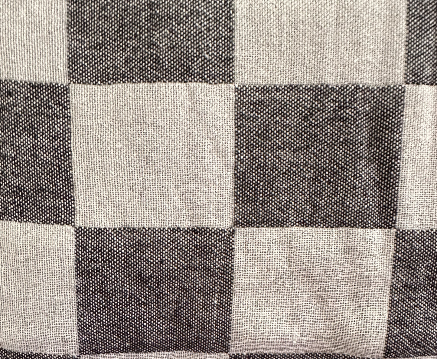 CHECKERED TURKISH COTTON THROW