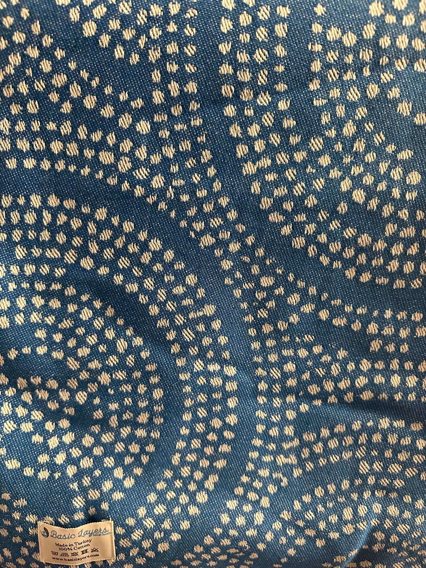 CIRCLES TURKISH COTTON THROW
