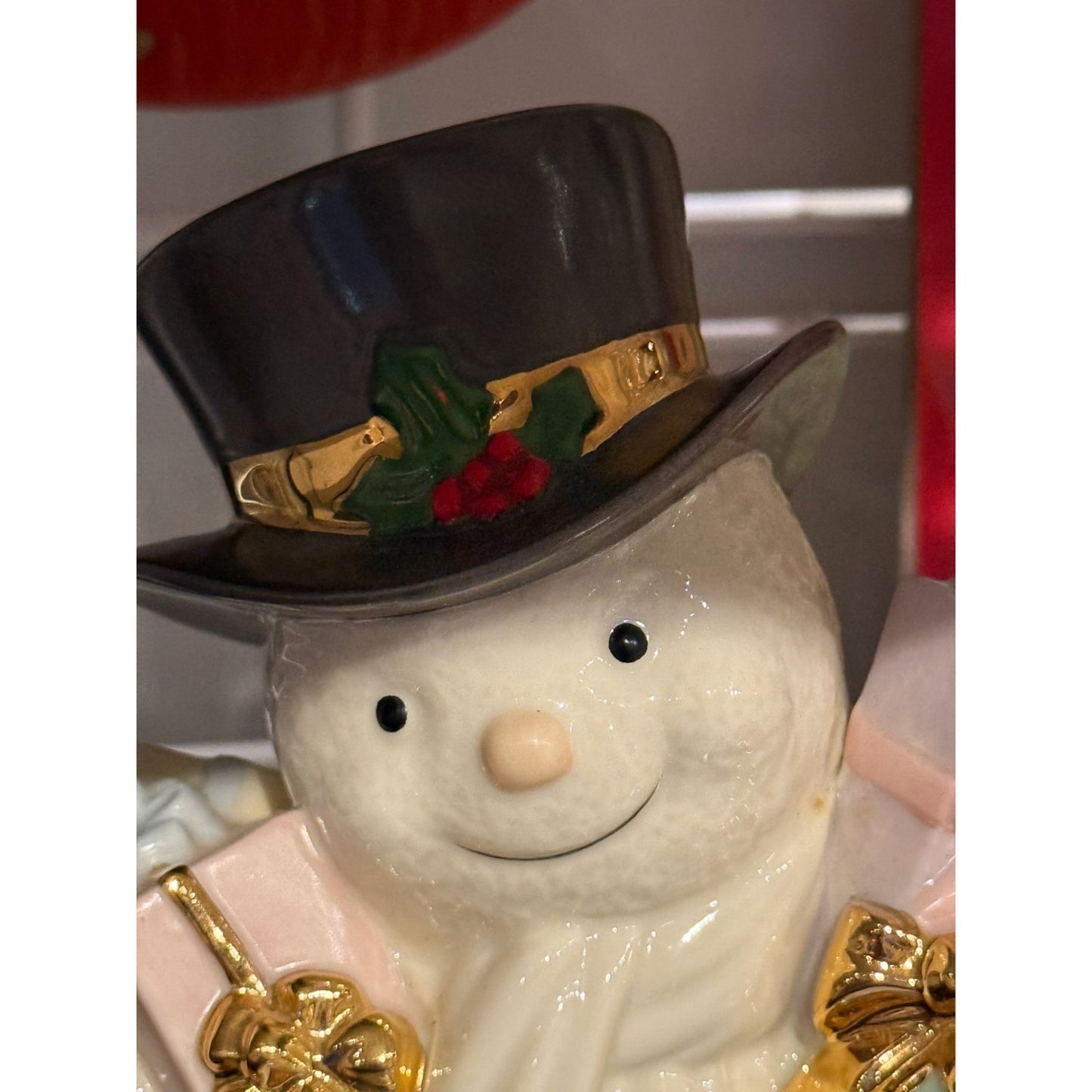 Lenox "Special Delivery" Snowman Figurine NIB