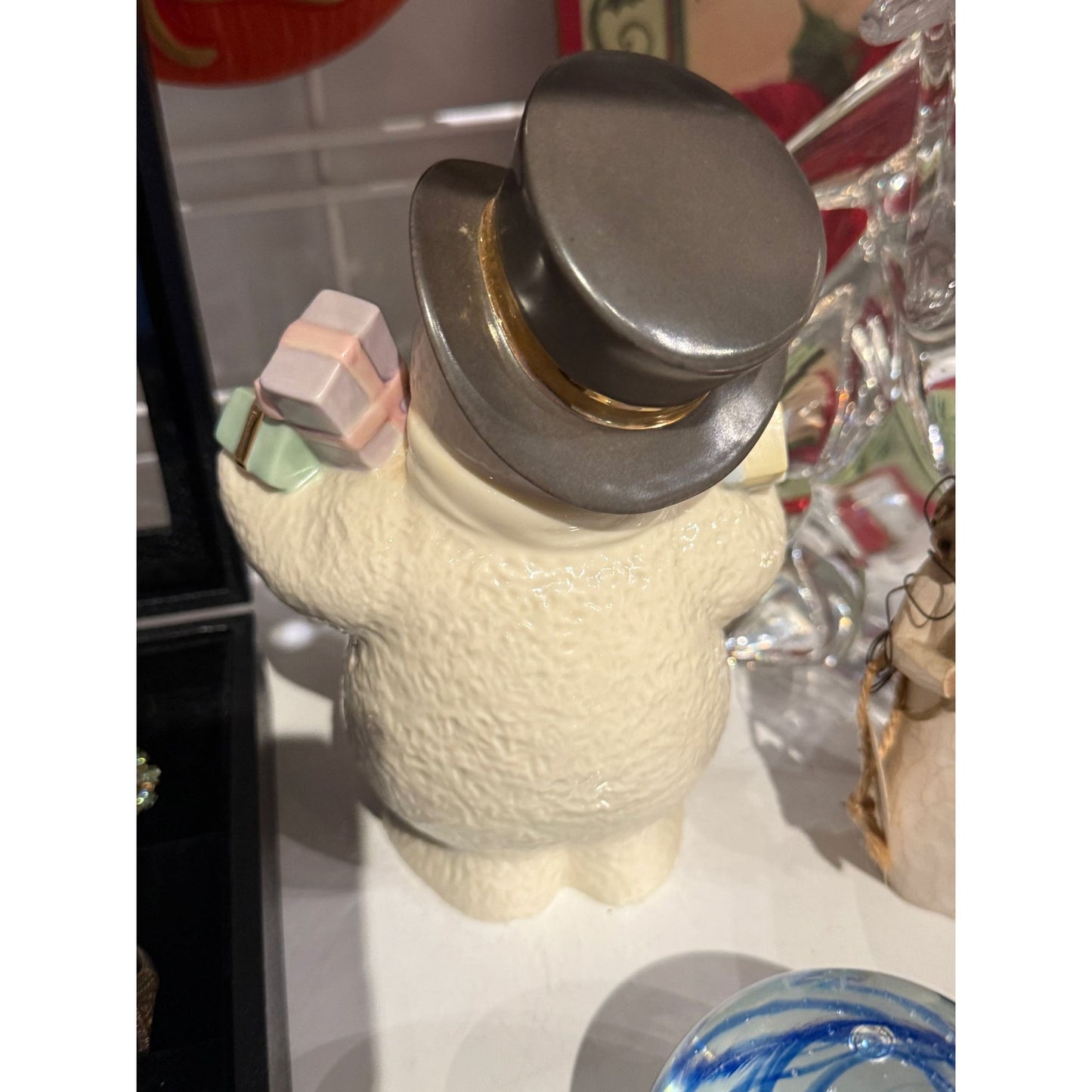 Lenox "Special Delivery" Snowman Figurine NIB