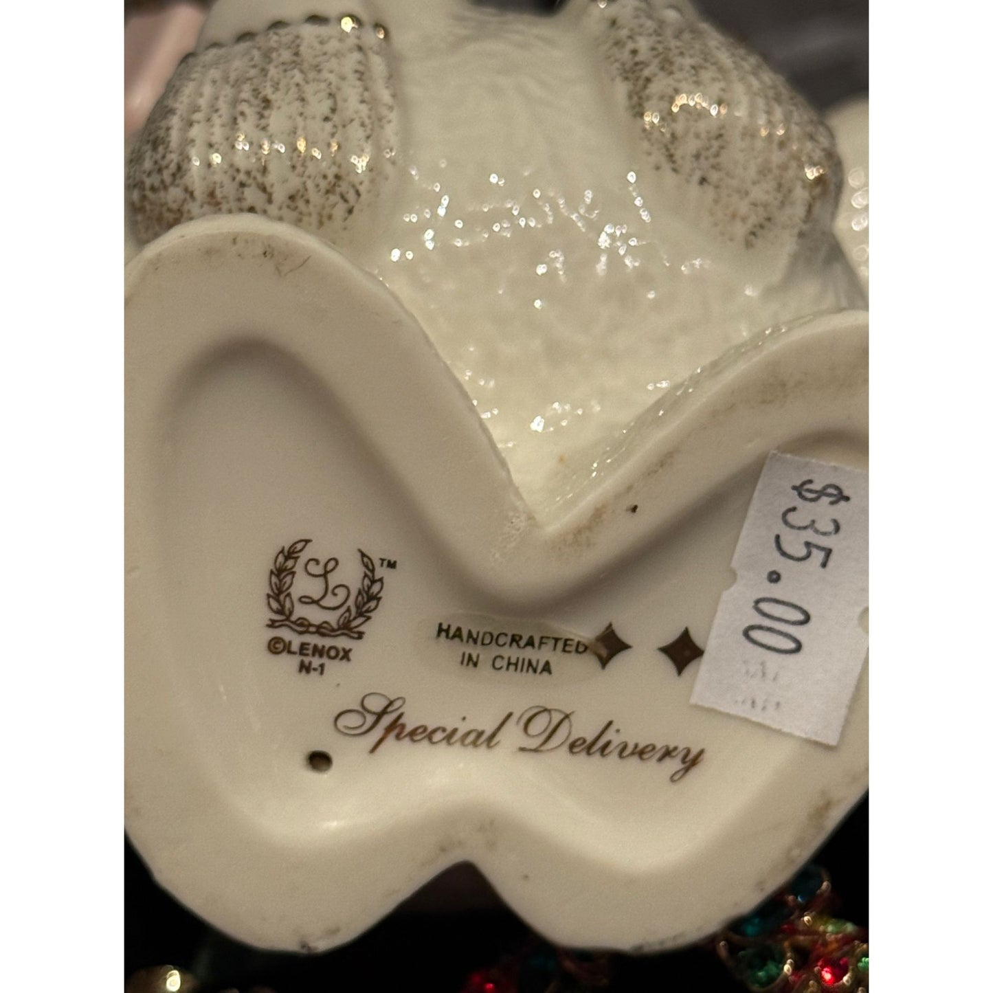 Lenox "Special Delivery" Snowman Figurine NIB