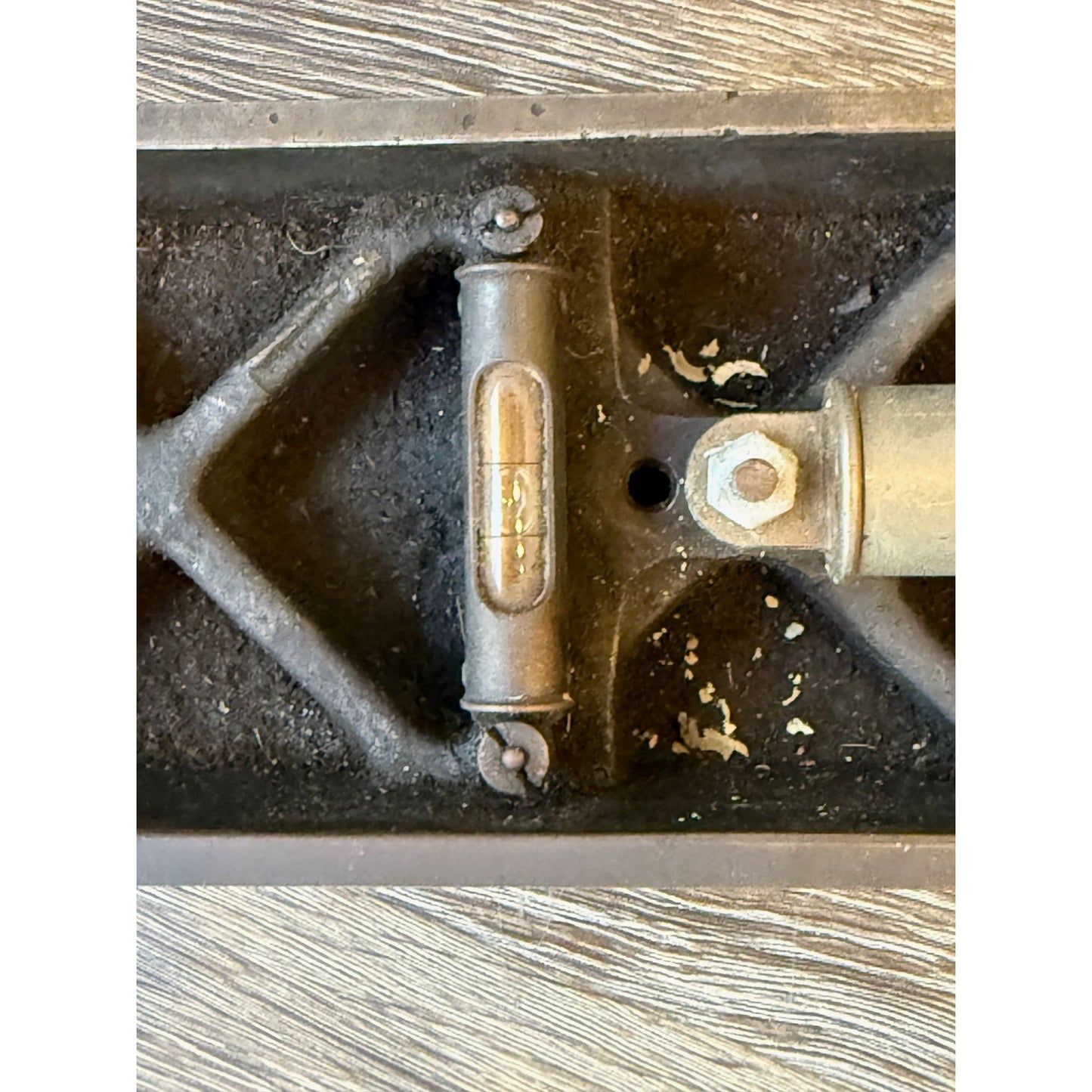 Antique Starrett Master Level With Wooden Case - Circa Early 1900's