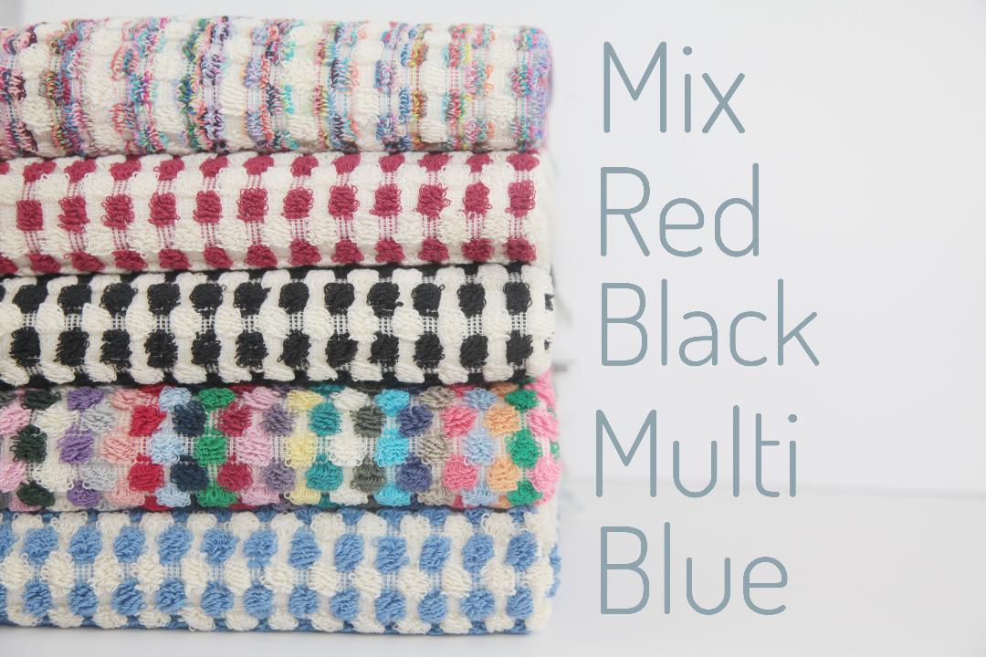 BUBBLE LIGHT MIX TERRY HAND TOWEL