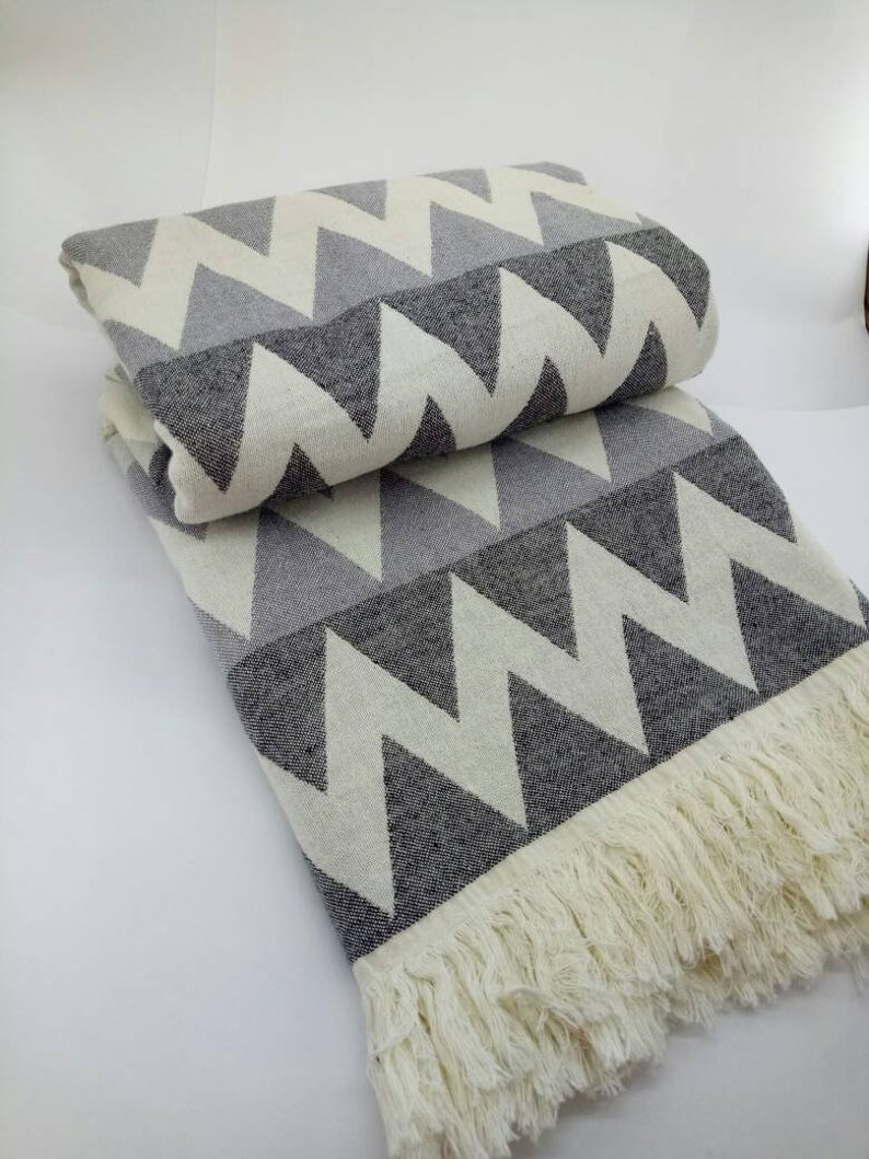 ZIG ZAG TURKISH TOWEL