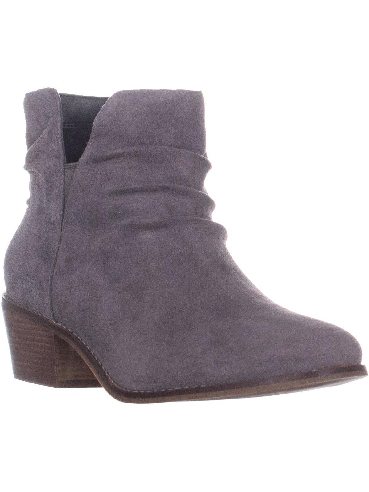 Cole Haan Alayna Slouch Ankle Boots, Stormcloud Suede SZ 9