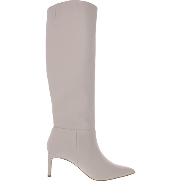 Bcbgeneration Womens Ivory Pointed Toe Stiletto Dress Boots - SIZE 6